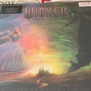 NWT Wicked for good Soundtrack Vinyl